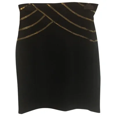 Pre-owned Allsaints Mid-length Skirt In Black