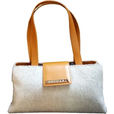 Pre-owned Bulgari Wool Handbag