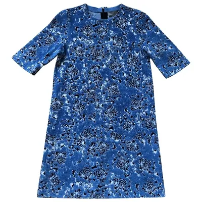 Pre-owned Mulberry Mini Dress In Blue