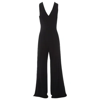 Pre-owned Alberta Ferretti Jumpsuit In Black