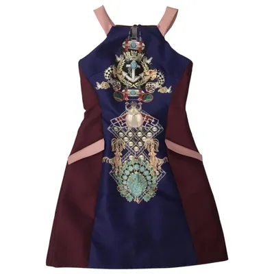 Pre-owned Mary Katrantzou Silk Mid-length Dress In Multicolour