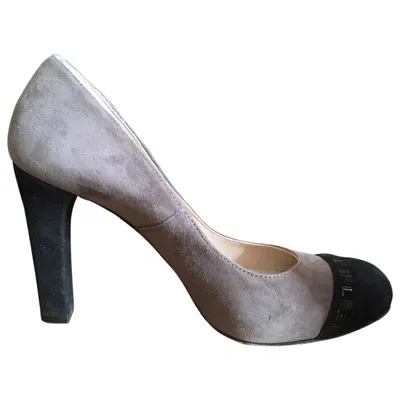 Pre-owned Lk Bennett Heels In Beige