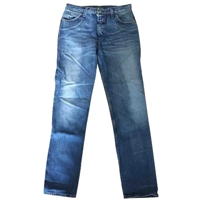 Pre-owned Closed Blue Cotton Jeans