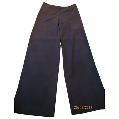 Pre-owned Gerard Darel Large Pants In Black