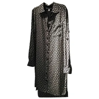 Pre-owned Diane Von Furstenberg Silk Dress In Black