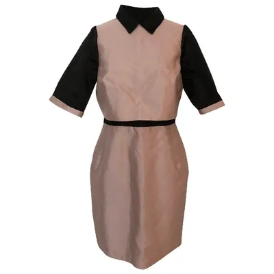 Pre-owned Lk Bennett Mid-length Dress In Pink