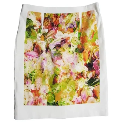 Pre-owned Club Monaco Mid-length Skirt In Multicolour