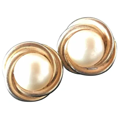 Pre-owned Kenneth Jay Lane Earrings In Gold