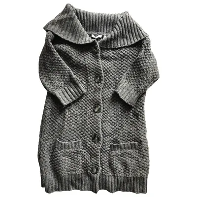 Pre-owned Vince Wool Cardi Coat In Grey