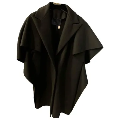 Pre-owned Lanvin Wool Jacket In Black