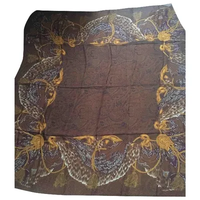 Pre-owned Jean Patou Silk Handkerchief In Other