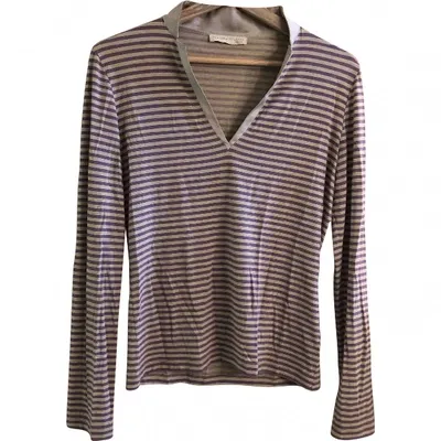 Pre-owned Fabiana Filippi Purple Synthetic Top