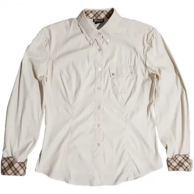 Pre-owned Belstaff Shirt In Ecru