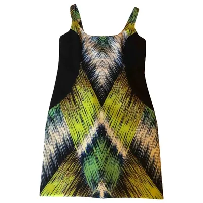 Pre-owned Milly Mini Dress In Multicolour