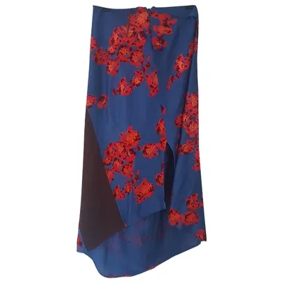 Pre-owned Atlein Mid-length Skirt In Multicolour