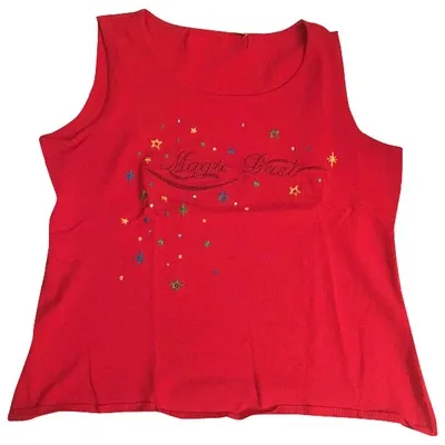 Pre-owned Jc De Castelbajac Vest In Red