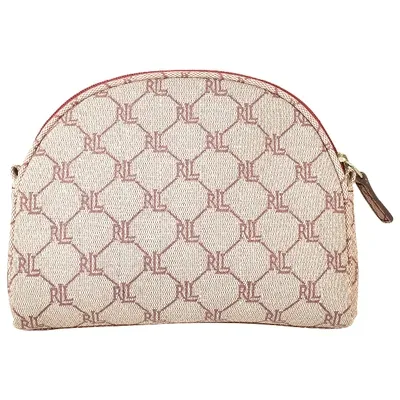 Pre-owned Lauren Ralph Lauren Cloth Purse In Pink