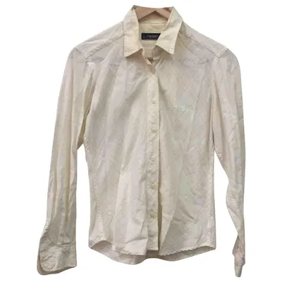 Pre-owned Burberry Shirt In Beige