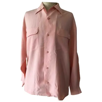 Pre-owned Equipment Silk Shirt In Pink