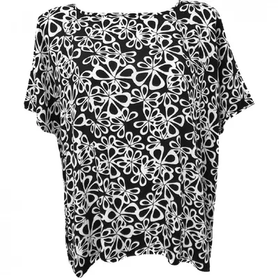 Pre-owned Diane Von Furstenberg Black Synthetic Top