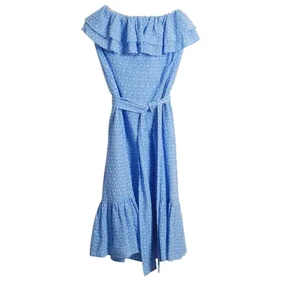 Pre-owned Lisa Marie Fernandez Mid-length Dress In Blue