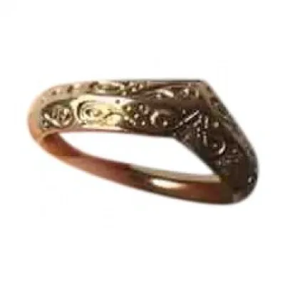 Pre-owned Aurelie Bidermann Ring In Gold