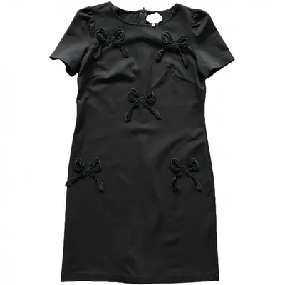 Pre-owned Vivetta Mini Dress In Black