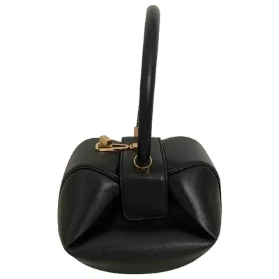 Pre-owned Gabriela Hearst Leather Handbag In Black