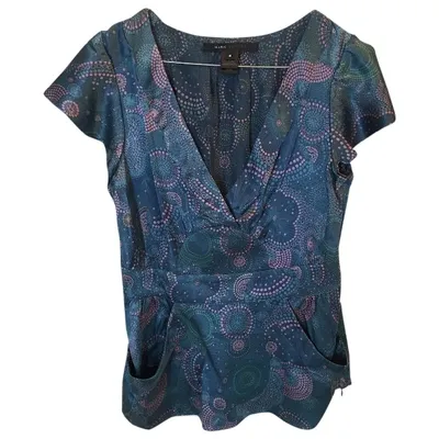 Pre-owned Marc Jacobs Silk Blouse In Multicolour