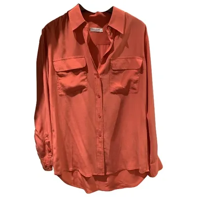 Pre-owned Equipment Silk Shirt In Other