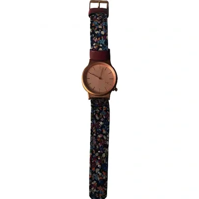 Pre-owned Komono Watch In Multicolour