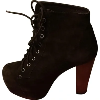 Pre-owned Jeffrey Campbell Heels In Brown