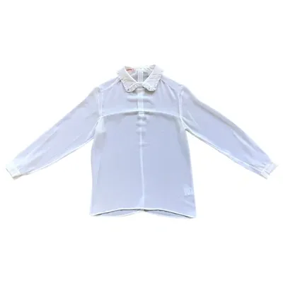 Pre-owned Vivetta White Viscose Top