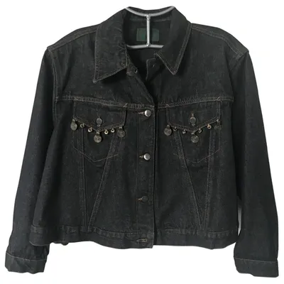 Pre-owned Jean Paul Gaultier Jacket In Navy