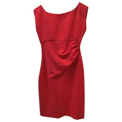 Pre-owned Diane Von Furstenberg Mid-length Dress In Red