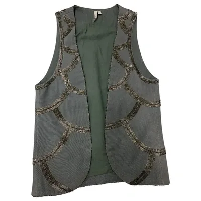 Pre-owned Iro Short Vest In Grey