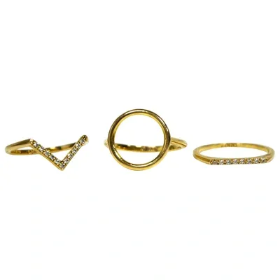 Pre-owned Kenzo Ring In Gold