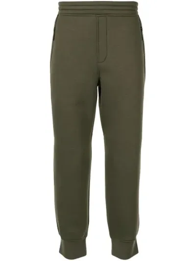 Blackbarrett Cuffed Pull-on Track Pants In Green