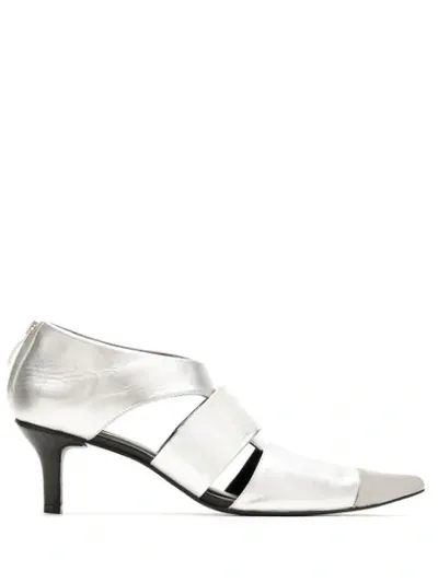 Gloria Coelho Metallic Panels Pumps