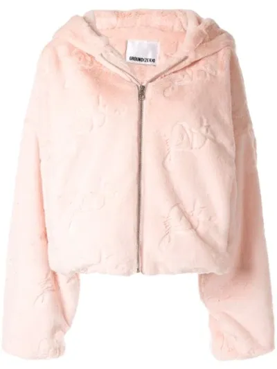 Ground Zero Zip-front Jacket In Pink