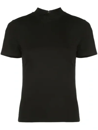 Alexis Stretch Fit T-shirt In Black