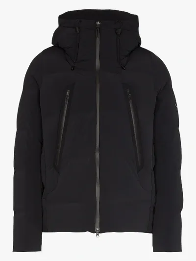 Descente X Byborre Black Hooded Padded Jacket