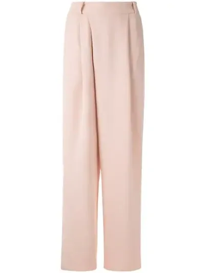 Alcaçuz Maresia Pleat Details Trousers In Pink