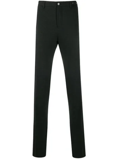 Pt01 Slim Fit Tailored Trousers In Grey