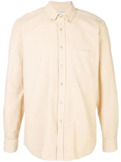 Portuguese Flannel Button-down Shirt In Neutrals