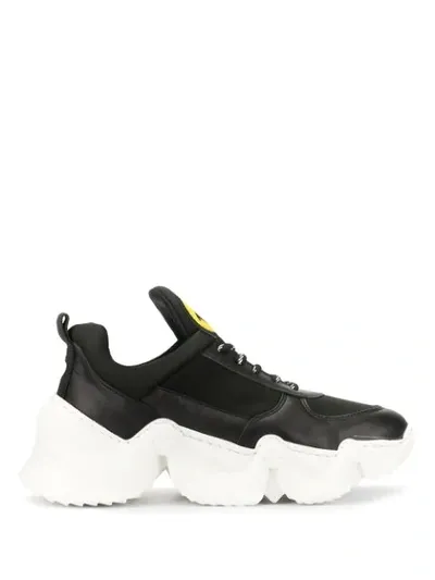 Joshua Sanders Capsule Smile Donna Sneakers In Black