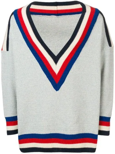 Henrik Vibskov Early Morning Knitted Jumper In Blue