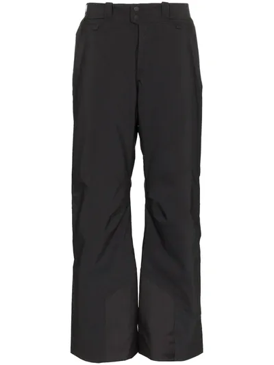 Peak Performance Black Maroon Ski Trousers