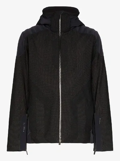 Kjus Freelite Hooded Zipped Jacket In Black