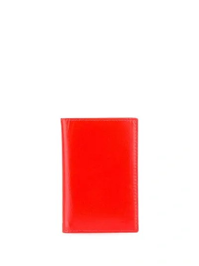 Comme Des Garçons Super Fluo Bifold Wallet In Orange